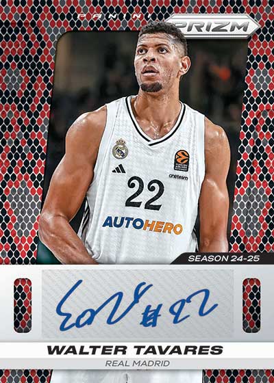2025 PANINI PRIZM EUROLEAGUE BASKETBALL HOBBY BOX